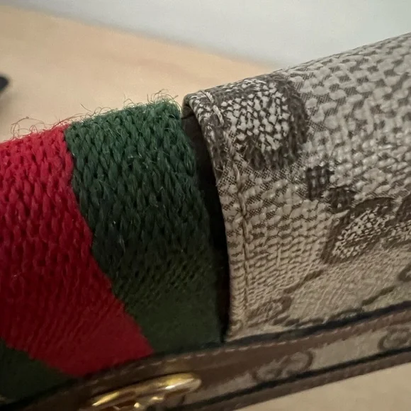 Vintage Gucci GG Monogram Canvas Leather Clutch Wallet - Picture 13 of 16